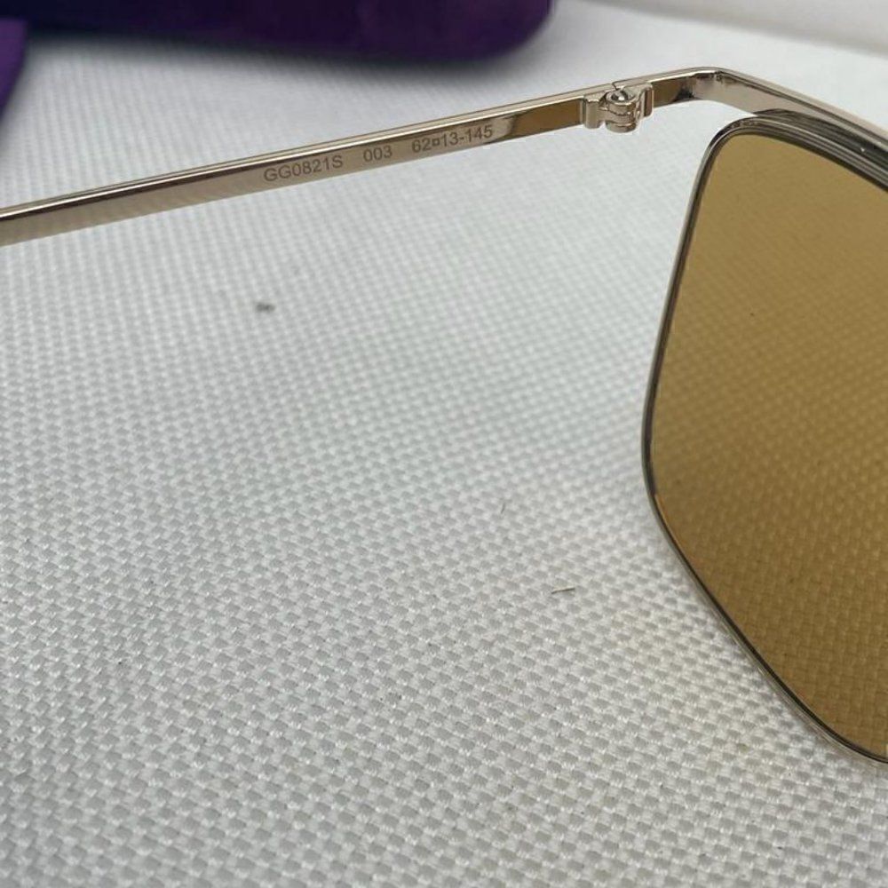 NIB Gucci GG0821S Rectangular Sunglasses - Picture 7 of 11